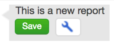 A dialog box that will prompt you to select the type of report. Select the 'Chart' option